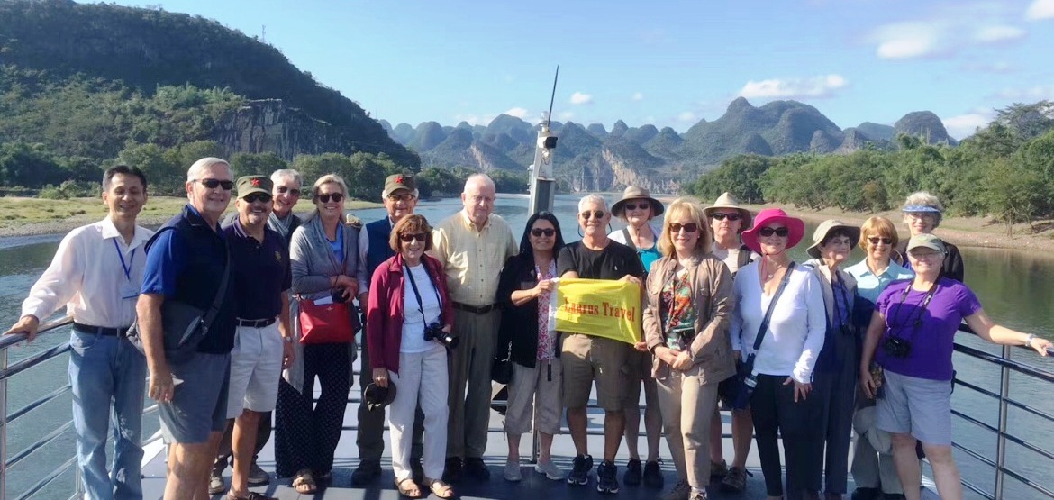 luxury China tours by rail - Li River cruise, Guilin luxury China tours by rail - Li River cruise, Guilin