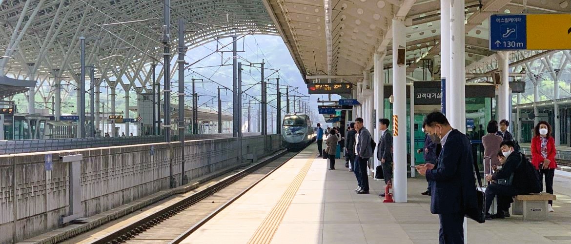 South Korea high-speed train